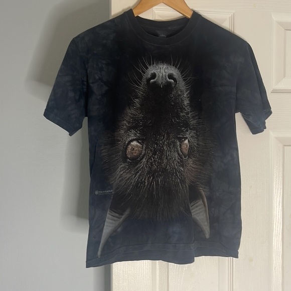 The Mountain Vintage T-Shirt Bat Tie Dye Graphic Size Small - Picture 3 of 5
